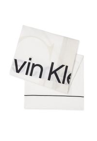 Calvin Klein Chusta Monologo K60K611981 Biały. Kolor: biały. Materiał: bawełna #1