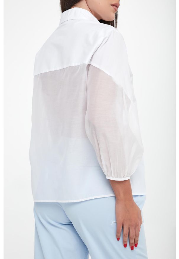 Koszula damska z jedwabiem PESERICO. Materiał: jedwab