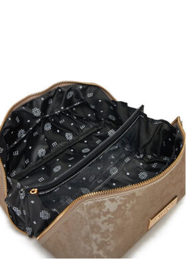 Monnari Kosmetyczka CSMIMP0-24Z-CSM0090-K015D000-R00 Beżowy. Kolor: beżowy. Materiał: skóra