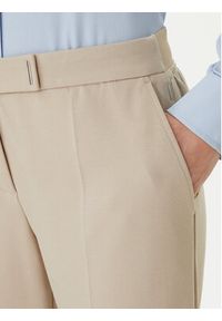 BOSS Spodnie materiałowe Tapria 50556341 Beżowy Slim Fit. Kolor: beżowy. Materiał: syntetyk #4