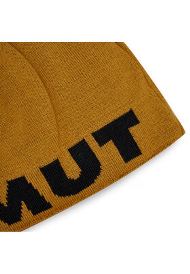 Mammut Czapka Mammut Logo Beanie 1191-04891-7507-1 Brązowy. Kolor: brązowy. Materiał: materiał