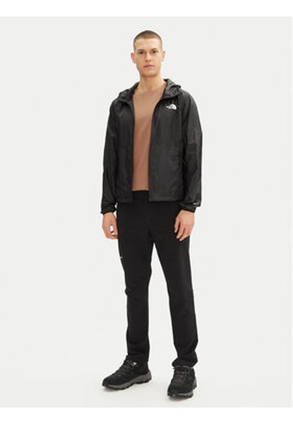 The North Face Wiatrówka Cyclone NF0A8B64 Czarny Regular Fit. Kolor: czarny. Materiał: syntetyk