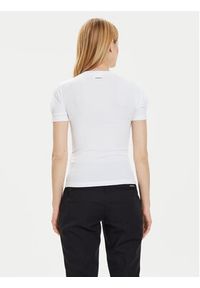 Calvin Klein T-Shirt K20K207322 Biały Slim Fit. Kolor: biały