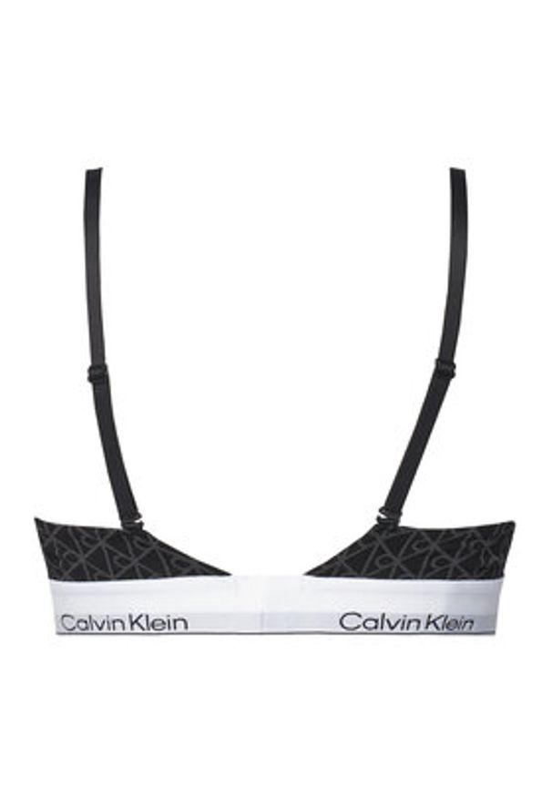 Calvin Klein Underwear Biustonosz braletka LV00QF8498 Czarny. Kolor: czarny. Materiał: bawełna