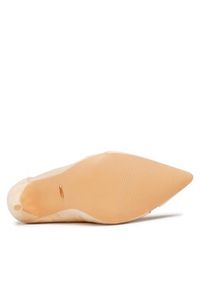 DeeZee Szpilki KL-92831-61A Beżowy. Kolor: beżowy. Materiał: materiał. Obcas: na szpilce #5
