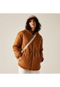 Regatta - Kurtka damska przejściowa ocieplana Ivey. Kolor: brązowy, beżowy, wielokolorowy. Materiał: puch, syntetyk. Sport: turystyka piesza #1