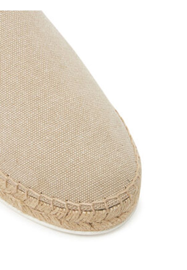 Pollini Espadryle SB10732G0MUR0104 Beżowy. Kolor: beżowy. Materiał: materiał