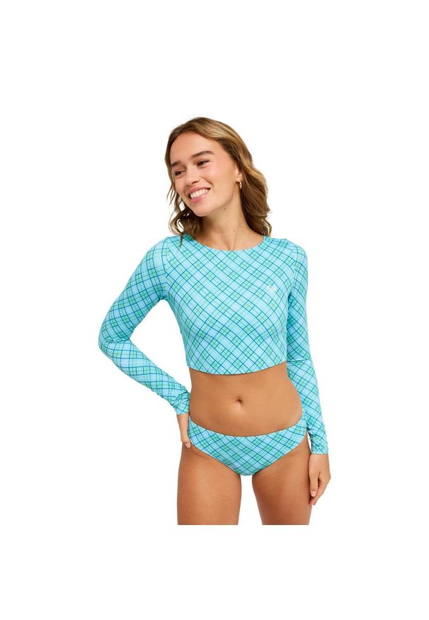 Roxy - dla Kobiety THE BEACH BABE Zielony. Kolor: zielony. Materiał: poliester, elastan, tkanina. Długość: krótkie