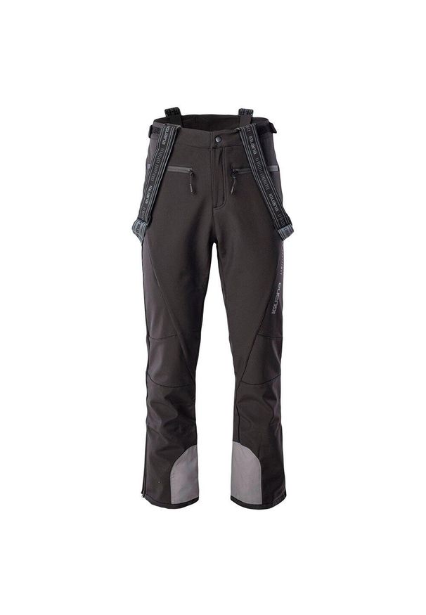 Iguana - Spodnie Narciarskie Męskie Lorne II. Kolor: czarny. Sezon: zima. Sport: narciarstwo