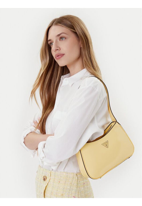 Guess Torebka Arnela HWNY94 96170 Żółty. Kolor: żółty. Materiał: skórzane