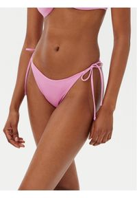 Guess Dół od bikini E5GO17 KC692 Różowy Regular Fit. Kolor: różowy. Materiał: syntetyk