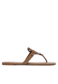 Tory Burch Japonki Miller 151169 Beżowy. Kolor: beżowy. Materiał: skóra #3