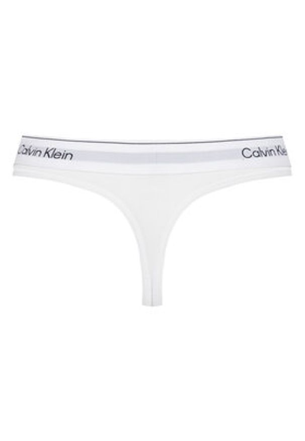 Calvin Klein Underwear Komplet stringów LV00QF8518 Biały. Kolor: biały. Materiał: bawełna