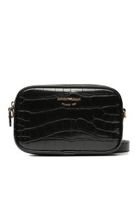 Emporio Armani Torebka Y3H276 YFX2D 80001 Czarny. Kolor: czarny. Materiał: skórzane #1