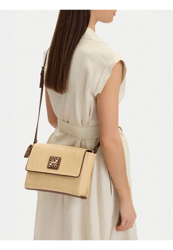 Nine West Torebka CEO-Sullivan Heart-LDA9446 Beżowy. Kolor: beżowy