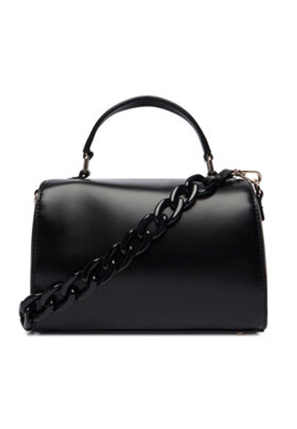 Guess Torebka J6RZ03 WH8M0 Czarny. Kolor: czarny. Materiał: skórzane