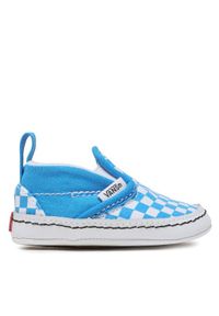 Vans Tenisówki In Slip-On V Crib VN0A2XSL1SI1 Niebieski. Zapięcie: bez zapięcia. Kolor: niebieski