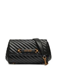 Guess Torebka HWQB94 95210 Czarny. Kolor: czarny. Materiał: skórzane