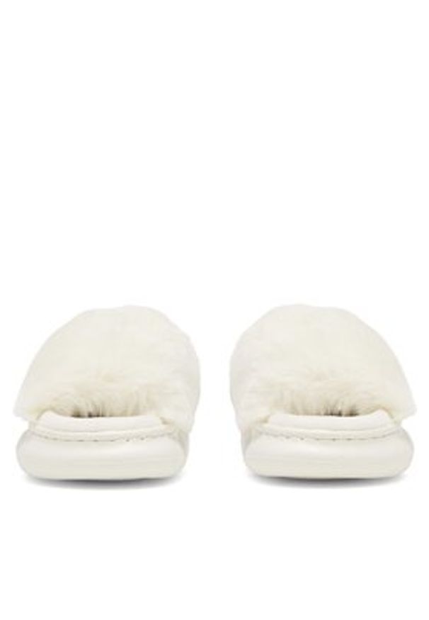 DeeZee Kapcie DE-24-01 Écru. Materiał: materiał