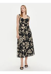 GAP - Gap Sukienka letnia 665831-00 Czarny Regular Fit. Kolor: czarny. Materiał: bawełna. Sezon: lato #4