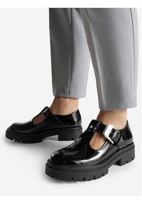 Jenny Fairy Półbuty WS5865-10 Czarny. Kolor: czarny. Materiał: skóra #8