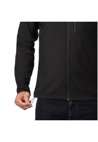 columbia - Columbia Kurtka Cascade Ridge Iii 2090412010. Kolor: czarny. Materiał: softshell. Sport: turystyka piesza
