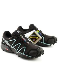 salomon - Buty trekkingowe damskie Salomon Speedcross 4 GTX do biegania. Kolor: czarny. Model: Salomon Speedcross. Sport: bieganie