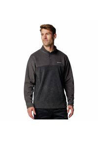 columbia - Bluza polarowa męska Columbia Steens Mountain Half Snap II. Kolor: szary. Materiał: polar