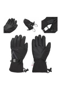 Rękawice narciarskie damskie KADVA Mountain Flow 3M Thinsulate. Kolor: czarny. Technologia: Thinsulate. Sezon: zima. Sport: narciarstwo #1