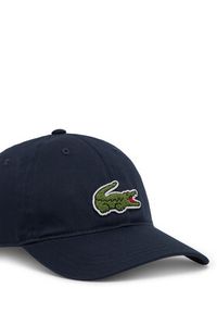 Lacoste Czapka z daszkiem RK3186 Granatowy. Kolor: niebieski. Materiał: materiał, bawełna