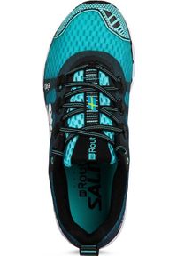 SALMING - Buty do chodzenia damskie Salming Enroute 2. Zapięcie: sznurówki. Kolor: niebieski. Materiał: syntetyk, materiał. Szerokość cholewki: normalna. Sport: turystyka piesza