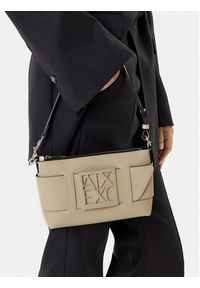 Armani Exchange Torebka 942907 0A874 U1092 Beżowy. Kolor: beżowy. Materiał: skórzane