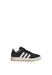 Adidas - Buty Grand Court 00s Kids. Kolor: biały, wielokolorowy, czarny, brązowy. Materiał: tworzywo sztuczne, materiał