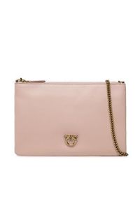 Pinko Torebka Flat Classic PE 23 PCPL 100455 A0F1 Różowy. Kolor: różowy. Materiał: skórzane #5