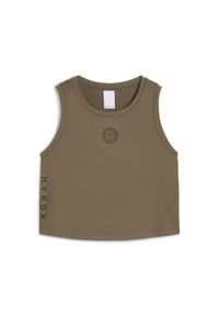 Puma - Damski top bez rękawów PUMA x HYROX CLOUDSPUN PUMA Loden Green. Kolor: zielony. Długość rękawa: bez rękawów. Sport: bieganie