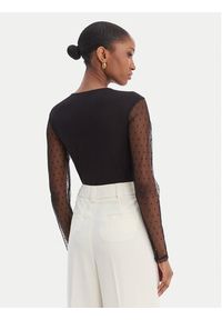 Morgan Body 261-TPLAZA Czarny Slim Fit. Kolor: czarny. Materiał: syntetyk #5