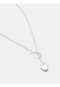 Sinsay - Naszyjnik z zawieszką - srebrny. Materiał: srebrne. Kolor: srebrny #1