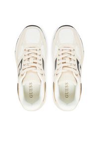 Guess Sneakersy FLTFON FAB12 Écru. Materiał: skóra #4