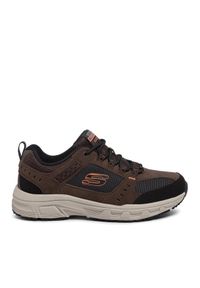 skechers - Skechers Sneakersy Oak Canyon 51893/CHBK Brązowy. Kolor: brązowy. Materiał: materiał #1