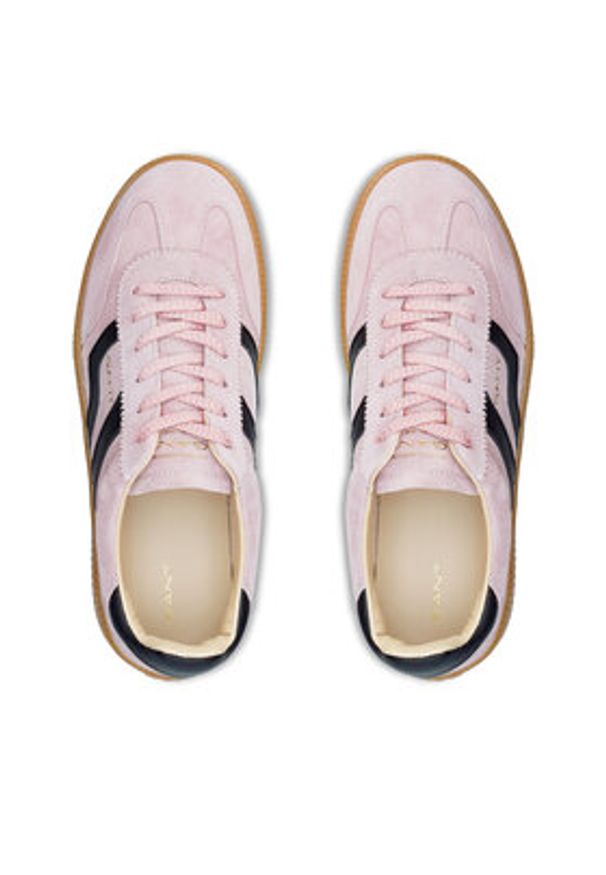 GANT - Gant Sneakersy 31533048 Różowy. Kolor: różowy. Materiał: skóra, zamsz