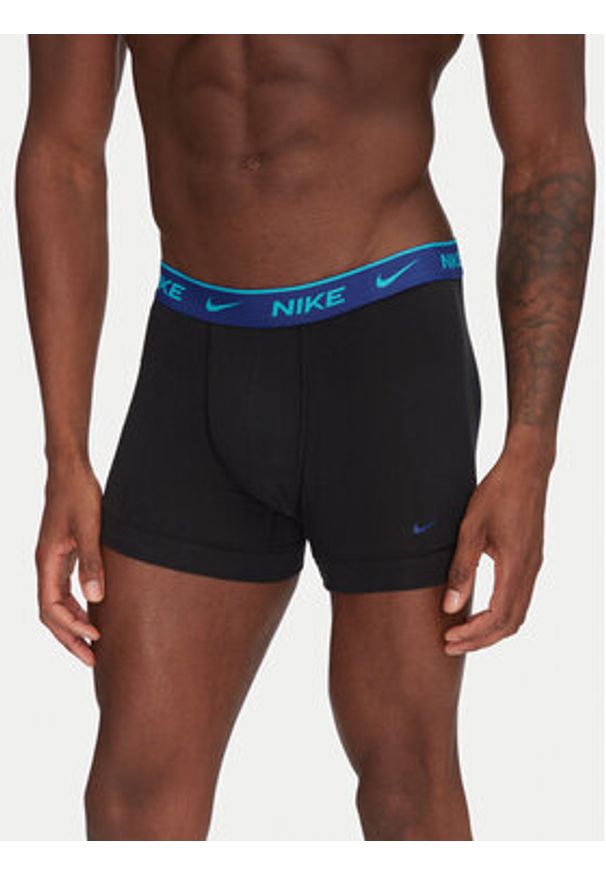 Nike Komplet 3 par bokserek 0000KE1008 Czarny. Kolor: czarny. Materiał: bawełna