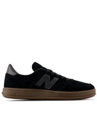 Buty unisex New Balance CT500TRC - czarne. Okazja: na co dzień. Kolor: czarny. Materiał: nubuk, syntetyk, materiał, guma. Szerokość cholewki: normalna. Sport: tenis