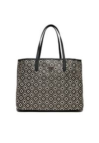 Guess Torebka Vikky II Large Tote HWWR93 18290 Czarny. Kolor: czarny. Materiał: skórzane