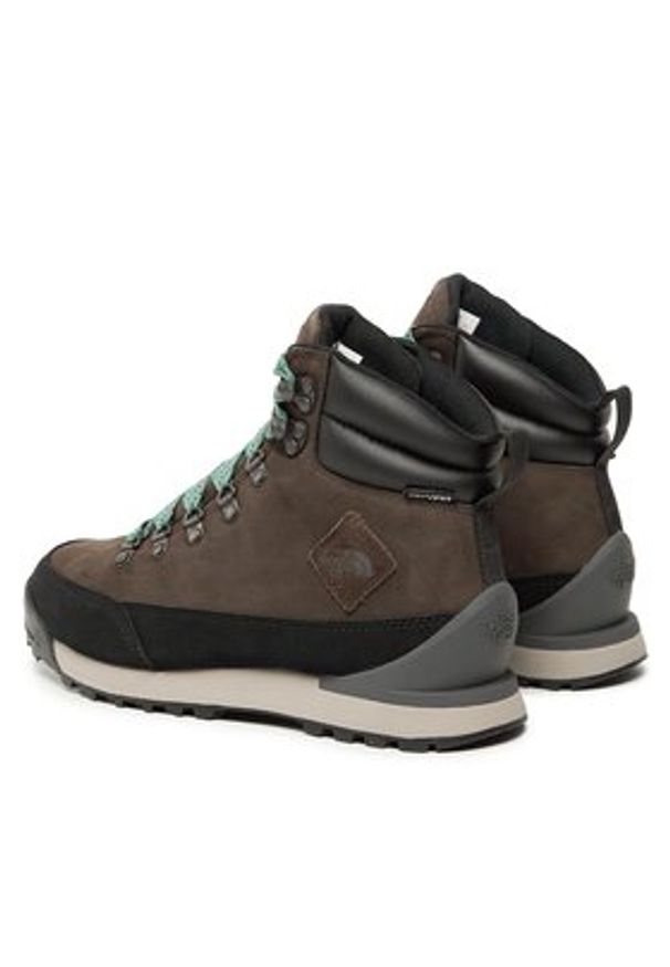 The North Face Trekkingi M Back-To-Berkeley Iv Leather WpNF0A817QZN31 Brązowy. Kolor: brązowy. Materiał: skóra. Sport: turystyka piesza