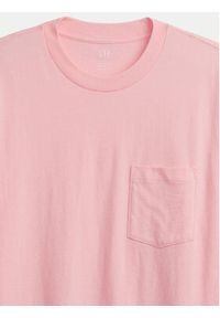 GAP - Gap T-Shirt 627101-01 Różowy Regular Fit. Kolor: różowy. Materiał: bawełna