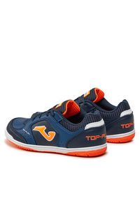 Joma Buty do piłki nożnej Top Flex Jr Indoor TPJW2433IN Niebieski. Kolor: niebieski. Materiał: skóra #4