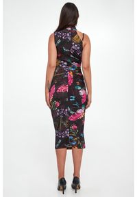 Versace Jeans Couture - Sukienka midi bodycon VERSACE JEANS COUTURE. Typ sukienki: bodycon. Długość: midi