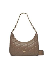 DKNY Torebka Betty R34EBB22 Beżowy. Kolor: beżowy. Materiał: skórzane #6