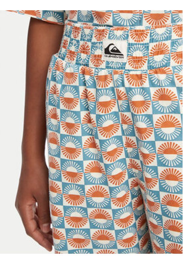 Quiksilver Spodnie materiałowe Honolulu EQWNP03056 Kolorowy Regular Fit. Materiał: bawełna. Wzór: kolorowy