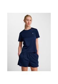 Damski jersey Hummel Pulse. Kolor: niebieski, wielokolorowy, zielony. Materiał: jersey. Sport: fitness #1